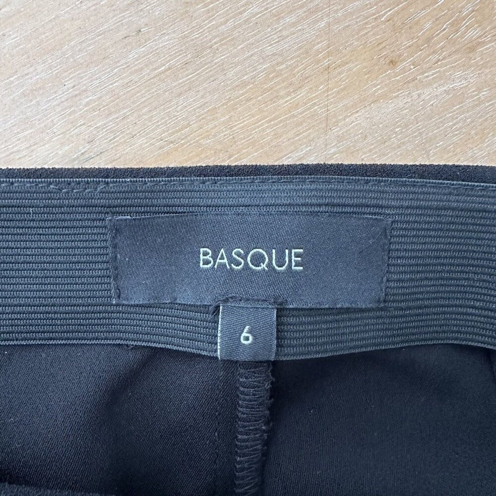 Basque Pants Womens‎ Black Trousers Work Career Corporate Office Pleated  6 - Picture 8 of 12